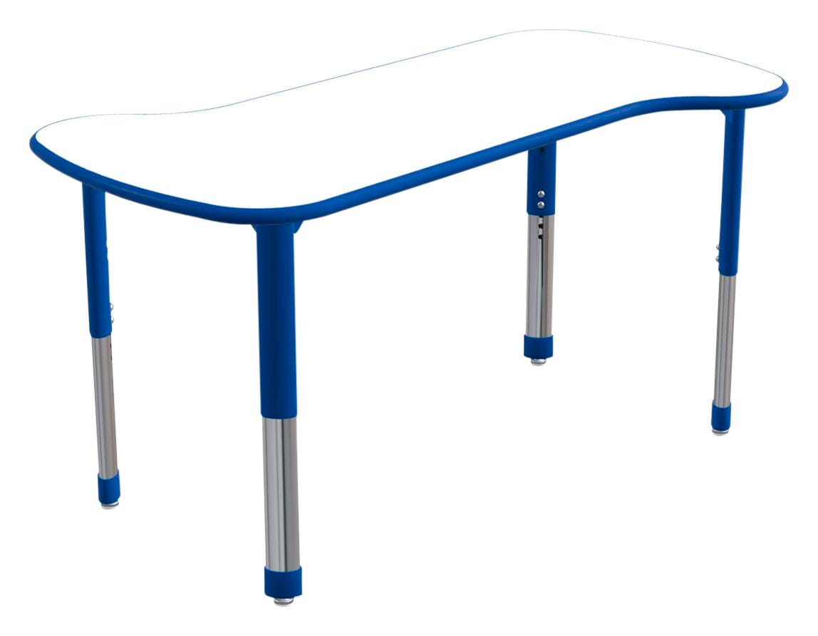 Classroom Select NeoShape Activity Table, Swirl, 60 x 30 Inches 4001692